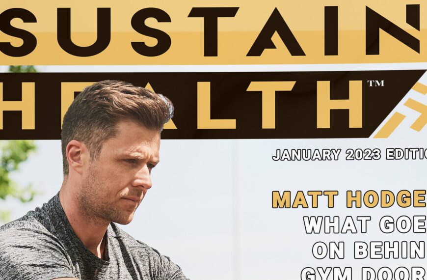 Matt Hodges Sustain Health Cropped Cover