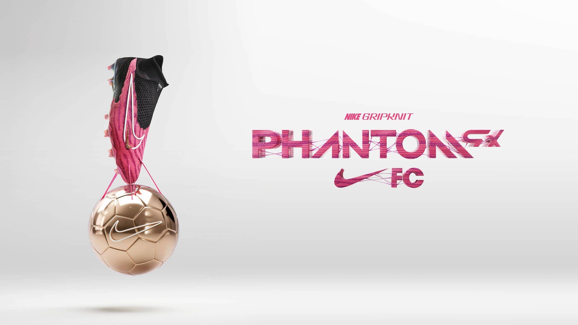 The nike phantom gx takes precision to the next level with its gripknit technology