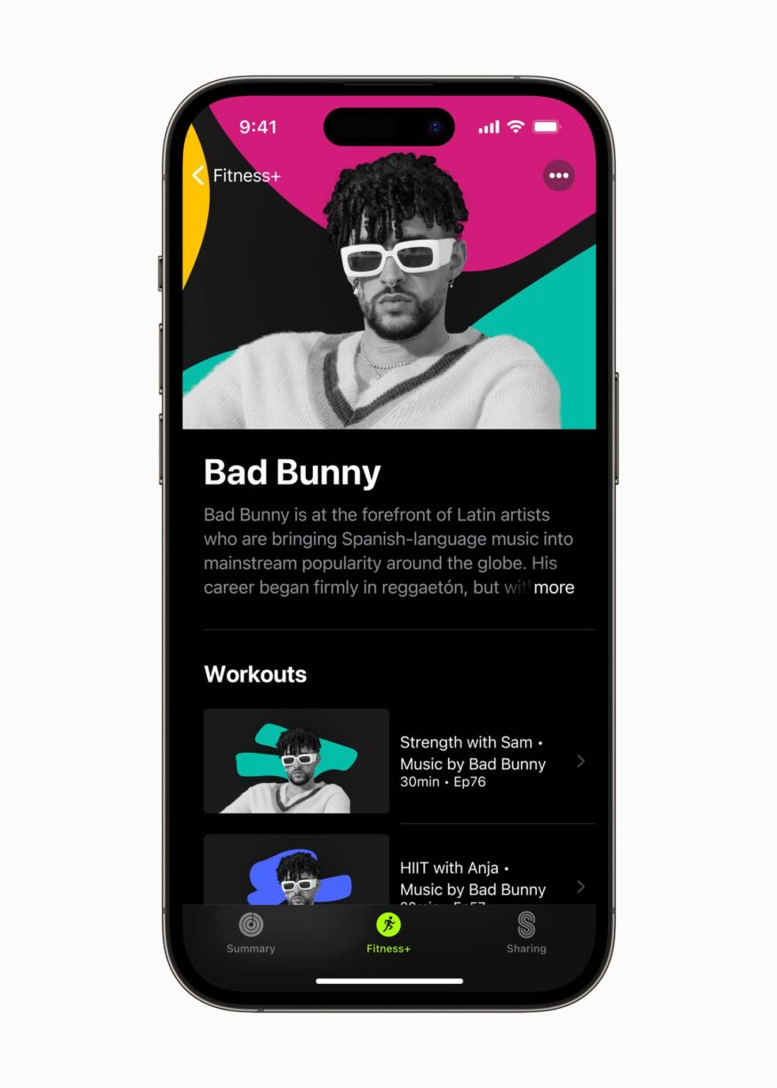 Apple-Fitness-Plus-Artist-Spotlight-Bad-Bunny