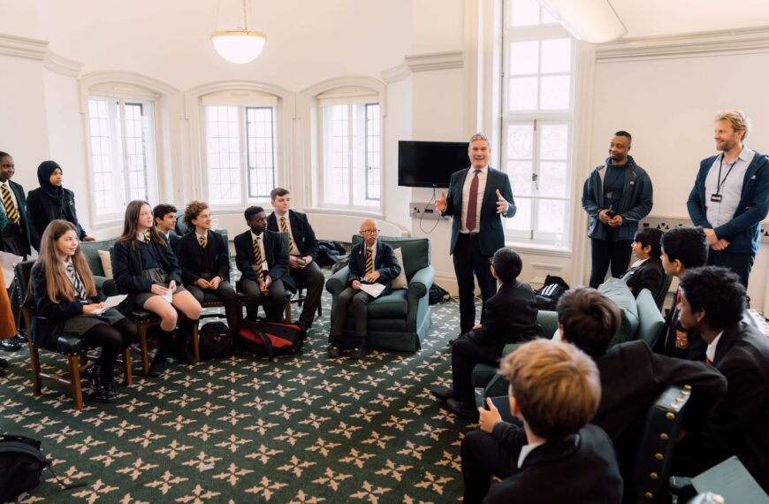 Sir Keir Starmer Welcomes London Schoolchildren For PMQs