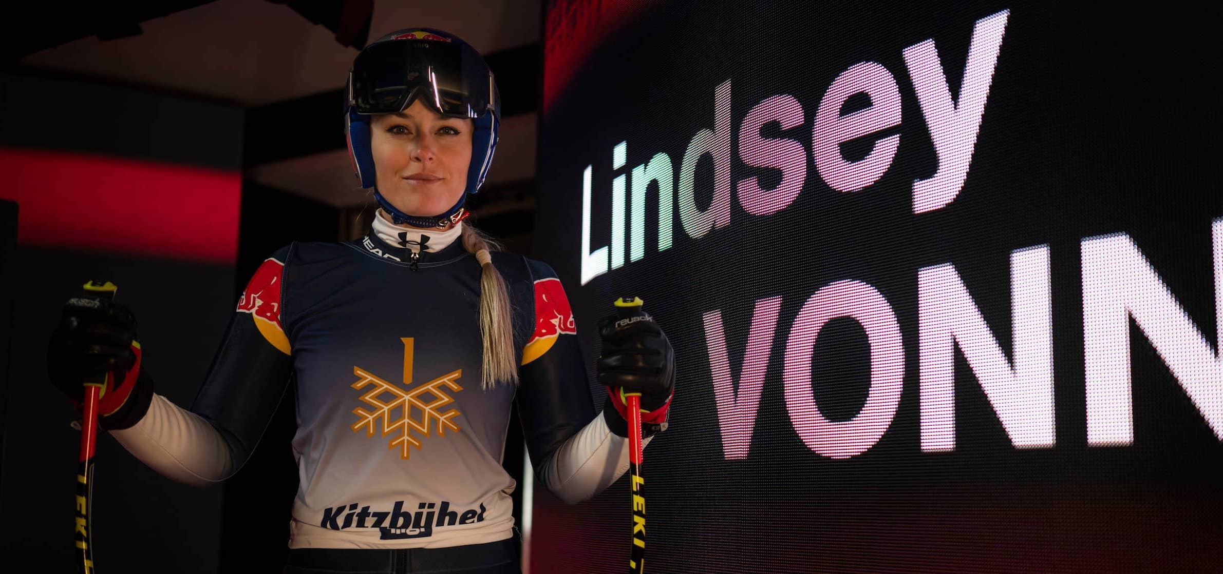 Lindsey vonn of the united states seen in kitzbuehel, austria on january 16, 2023