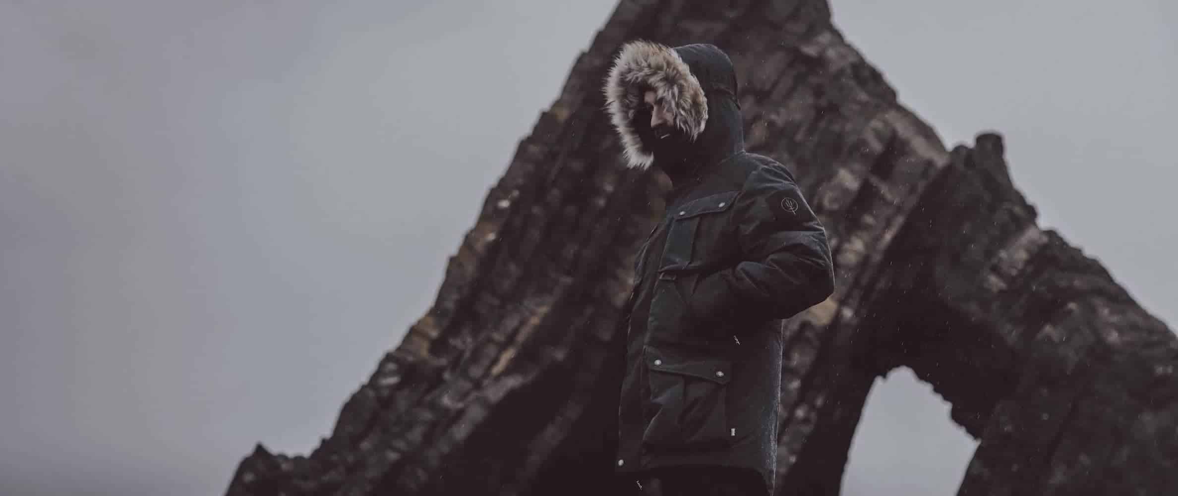 The thrudark end of days parka will protect through adversity