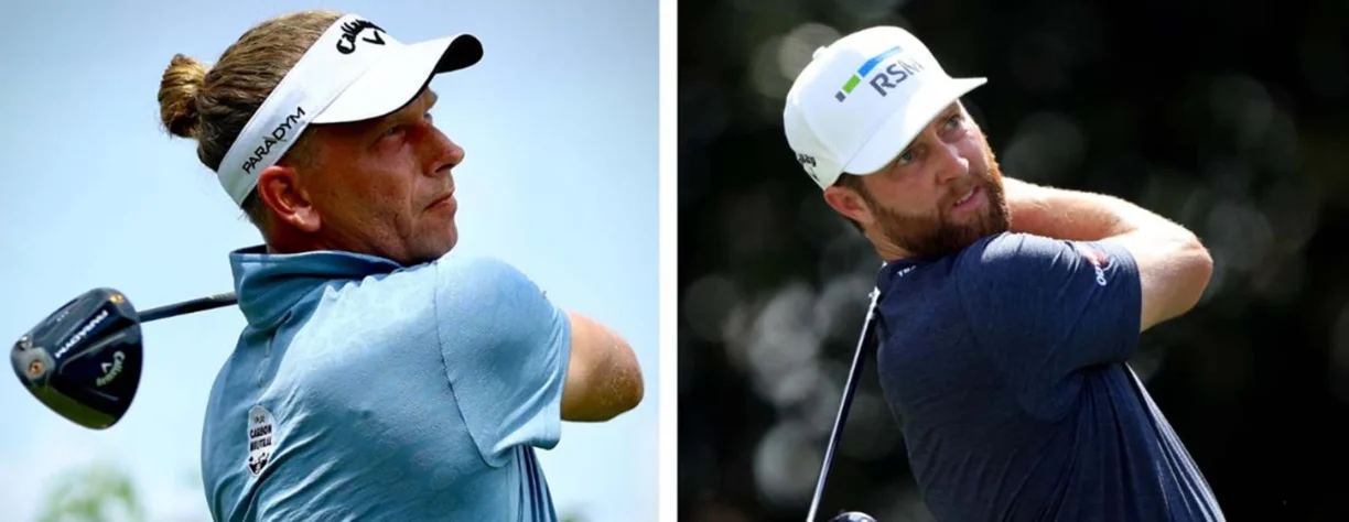 Marcel Siem And Chris Kirk