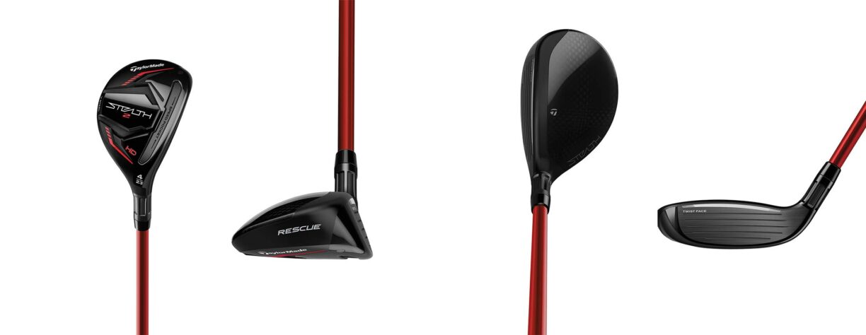 Taylormade stealth rescue red shaft wood