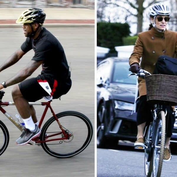 Pedal power: 4 famous faces who can’t get enough of cycling