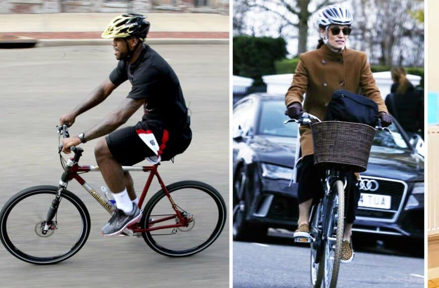 Pedal Power: 4 Famous Faces Who Can’t Get Enough Of Cycling