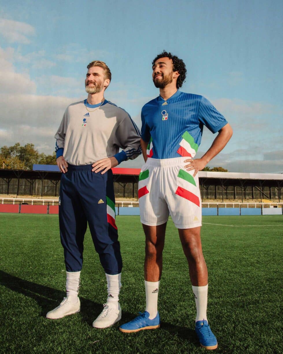 Players wear italy icon jersey