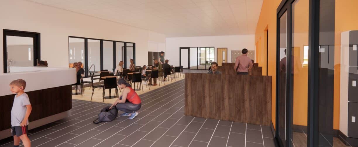 The Warsop Health Hub Interior CGI