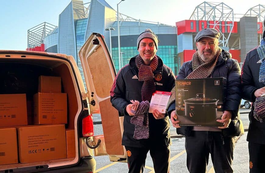Manchester United Foundation Donates Over 100,000 Essential Items To Local Communities This Winter