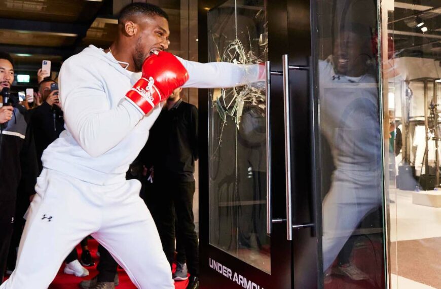 Anthony Joshua Gets Under Armour’s Search for London’s Future Athletes