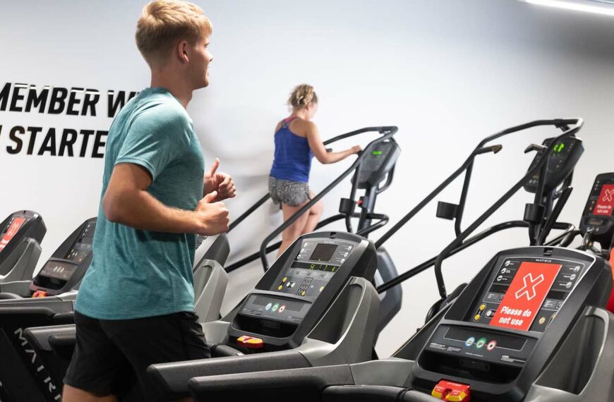 PureGym treadmill