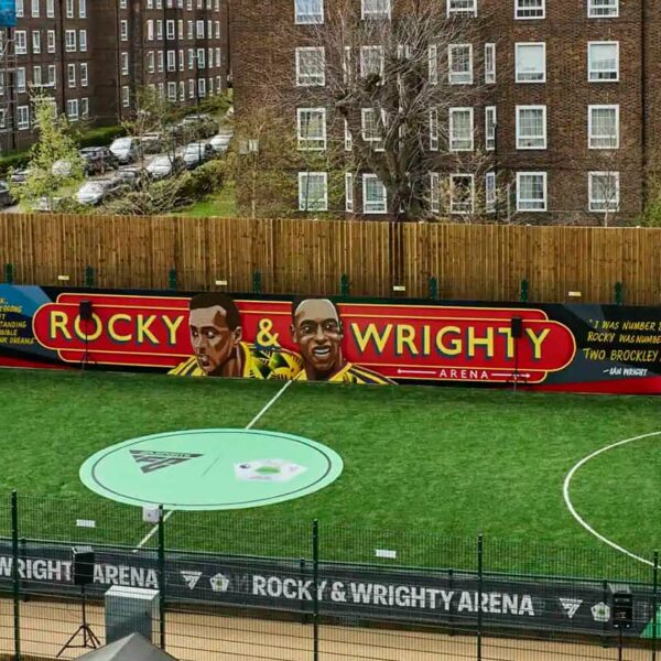 The rocky and wrighty arena in south london