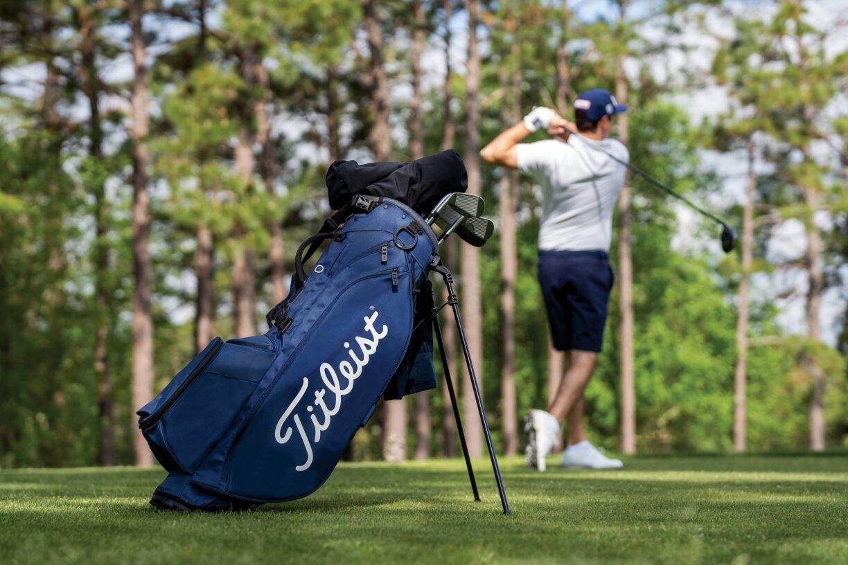 Titleist 4 stadry players 4 and players 5 stand bags 7
