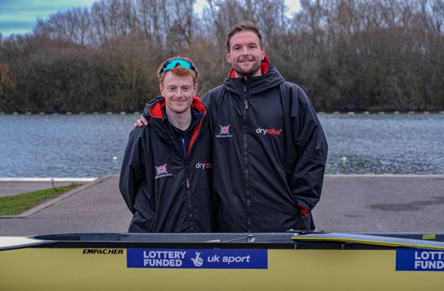 british rowing rowers using dryrobe