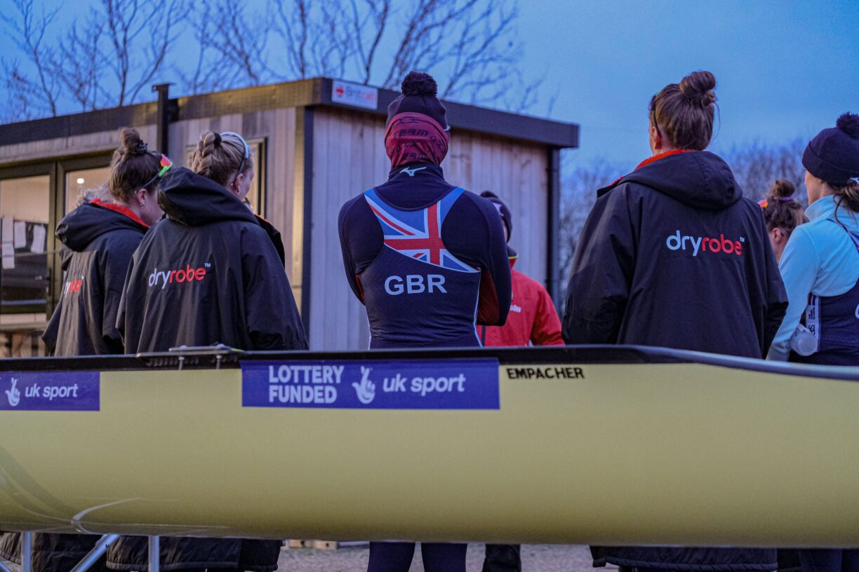 british rowing rowers using dryrobe