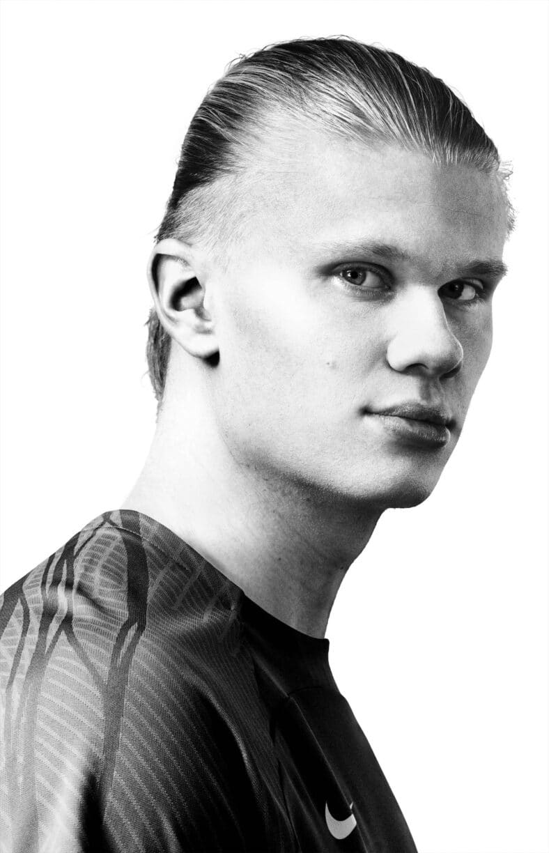 erling haaland portrait