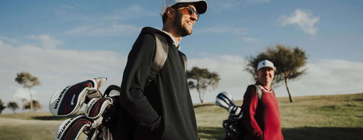 golfers with callaway big bertha clubs