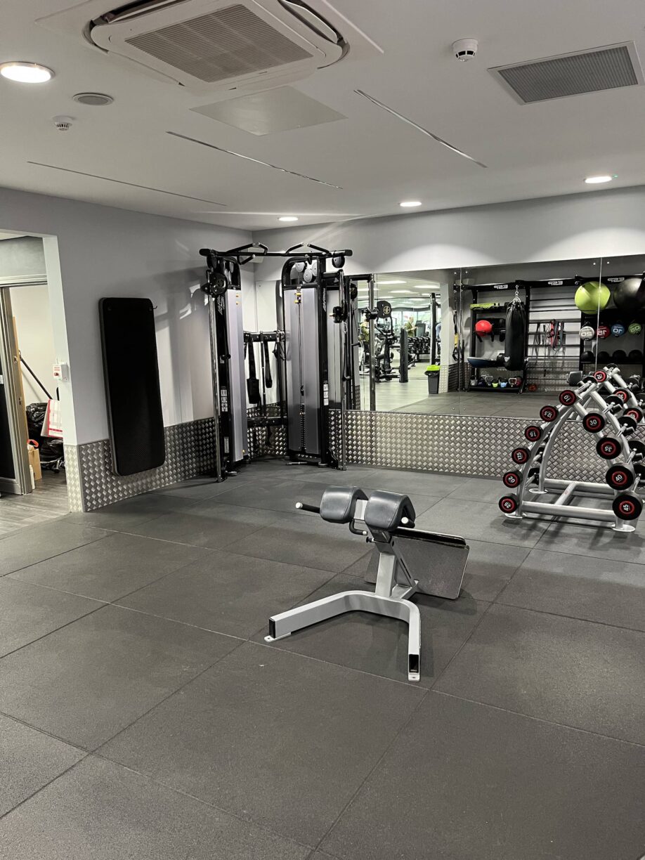 Gym at towcester centre for leisure