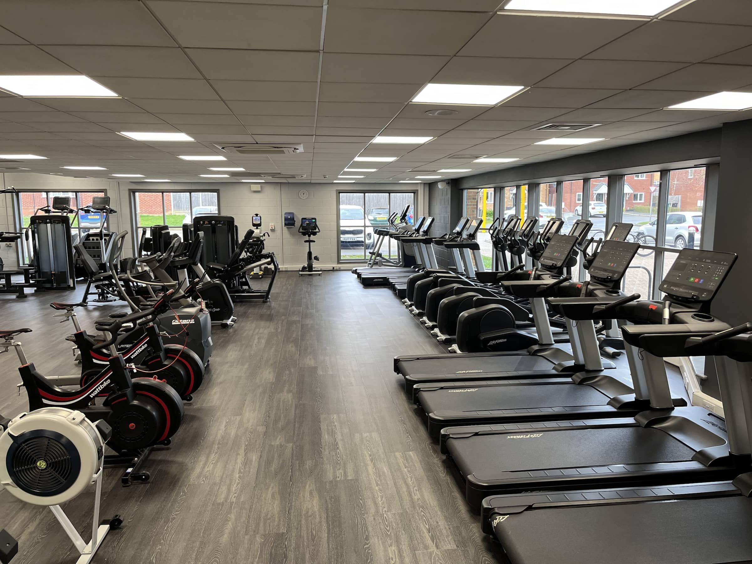 Gym at towcester centre for leisure