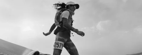 ultra runner running