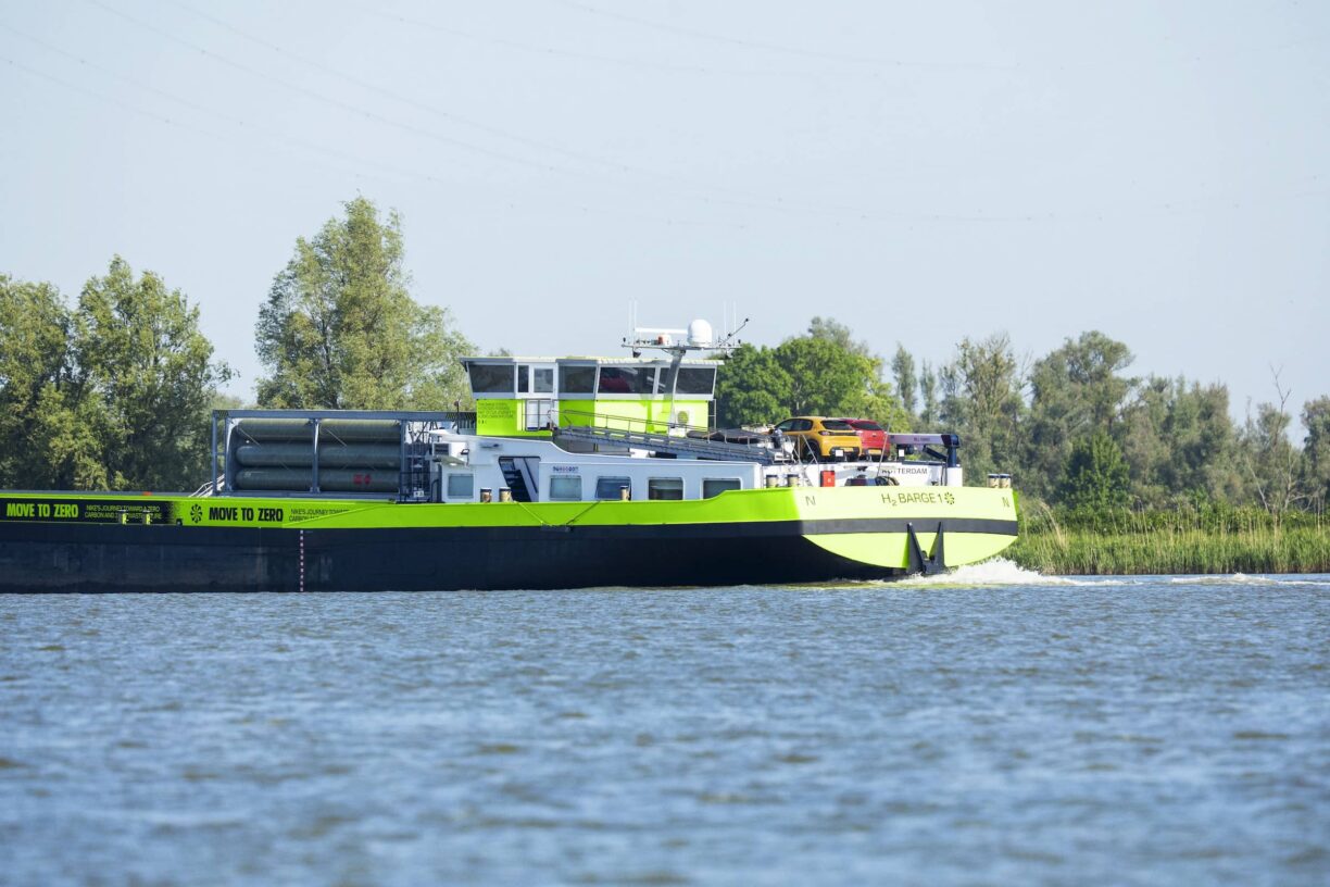 Nike-green-barge
