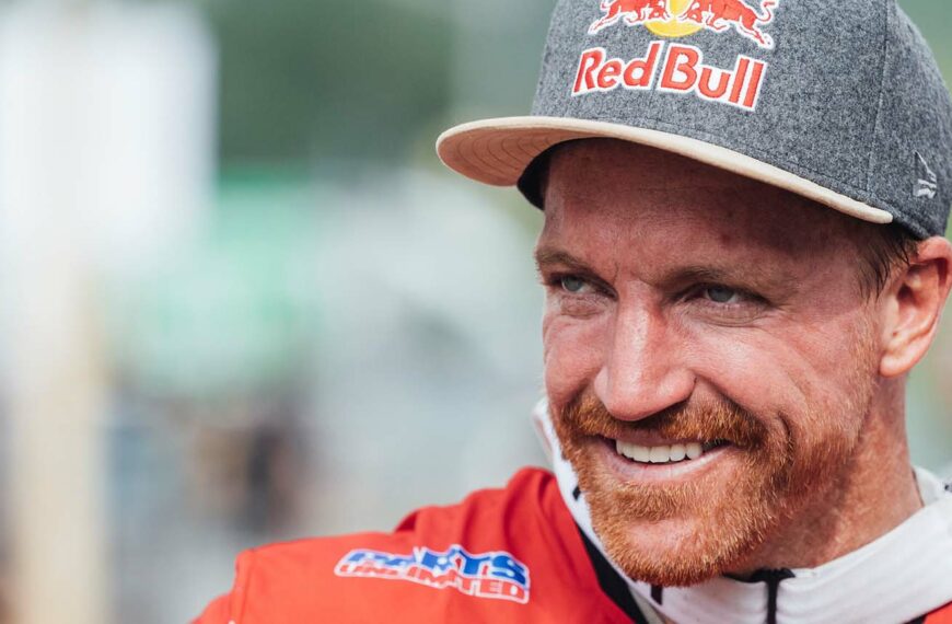 Aaron Gwin seen at UCI DH World Cup in Val di Sole, Italy on September 03, 2022