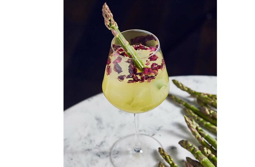 Côte Restaurants asparagus cocktail