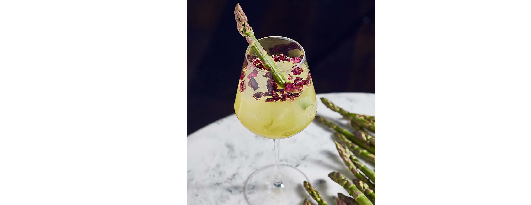 Côte restaurants asparagus cocktail