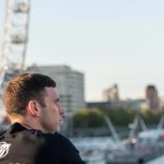 farren morgan looks out over the river thames