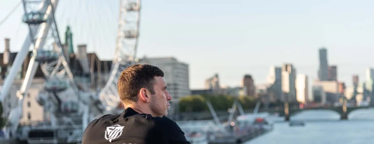 farren morgan looks out over the river thames