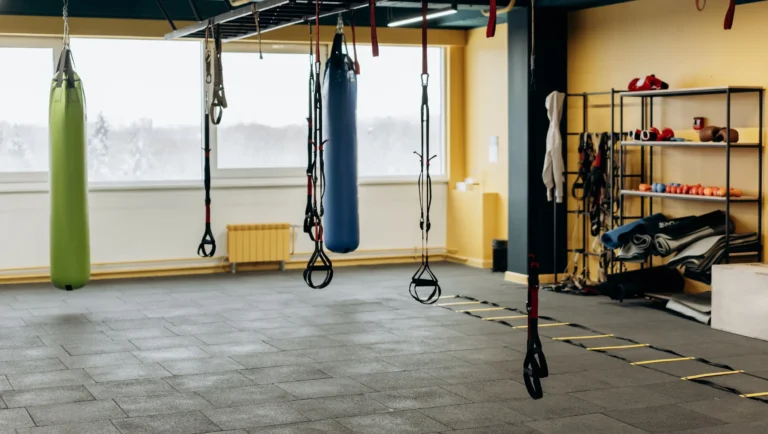 gym rig setup