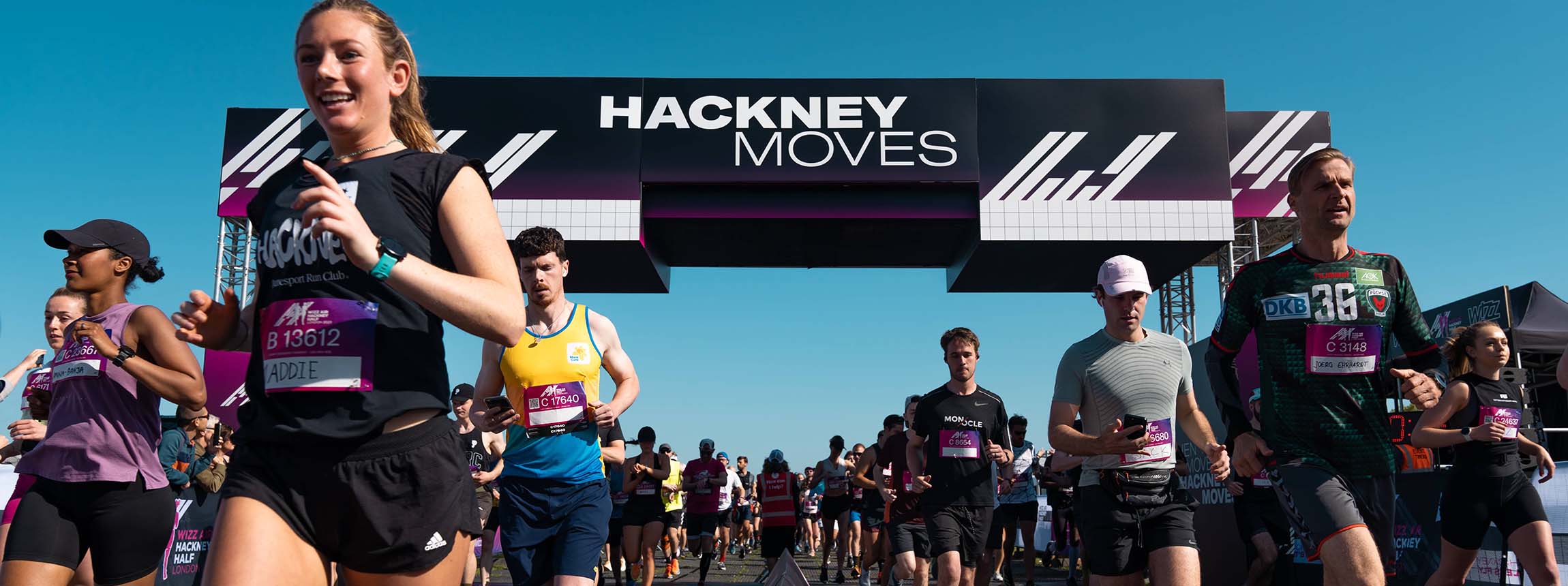 Wizz air hackney marathon runners