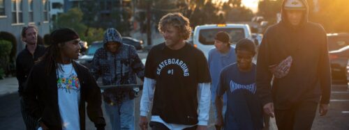 Wes Kremer with Sk8Mafia