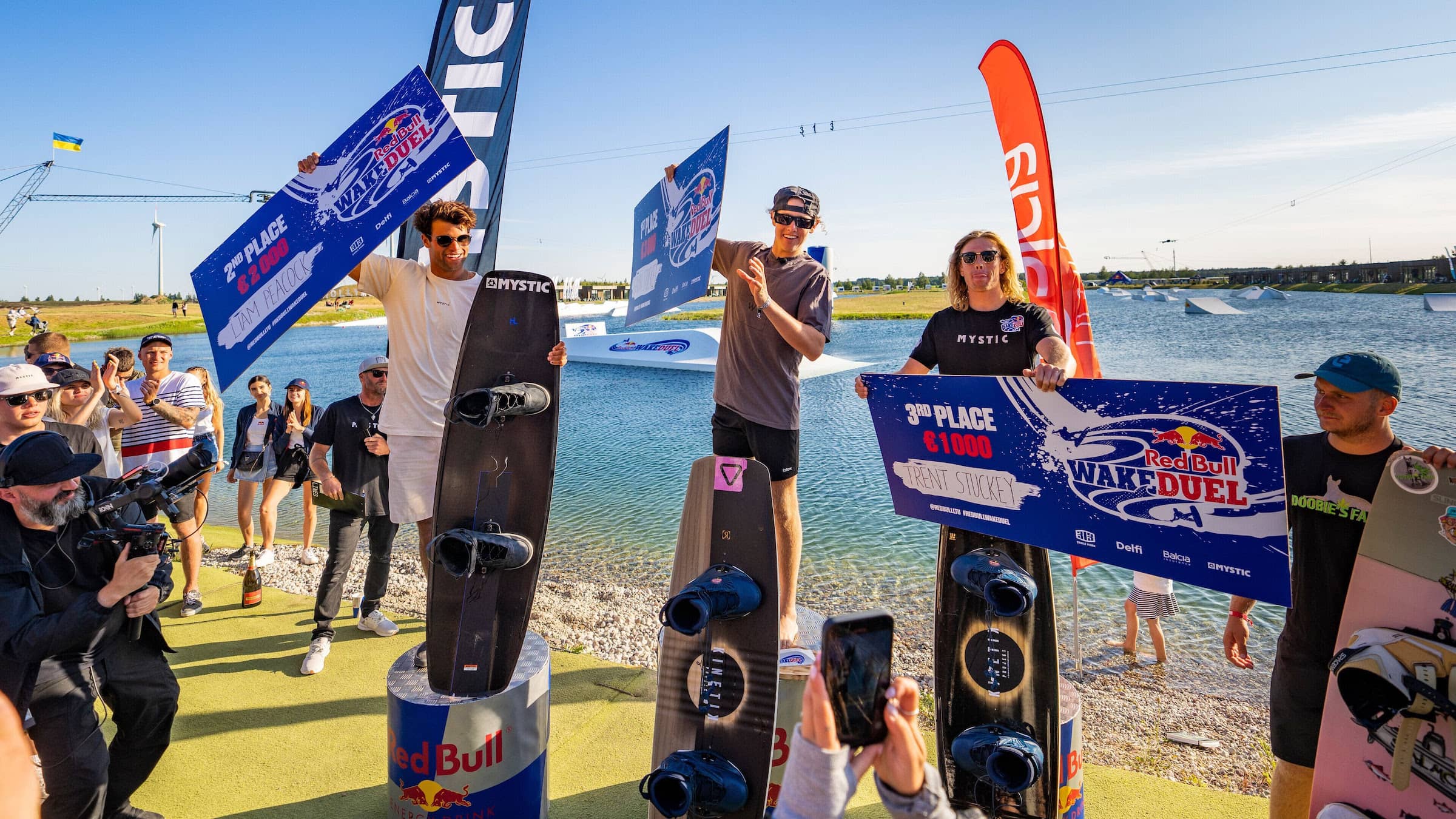Young generation of hedrick and stuckey win at red bull wakeduel event 2023