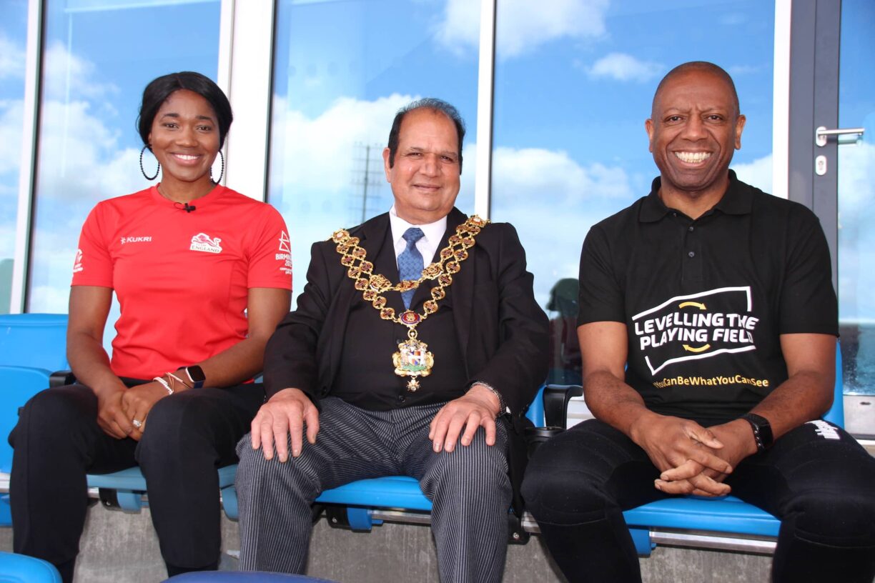 Ama Agbeze, Lord Mayor of Birmingham, Keith Fraser