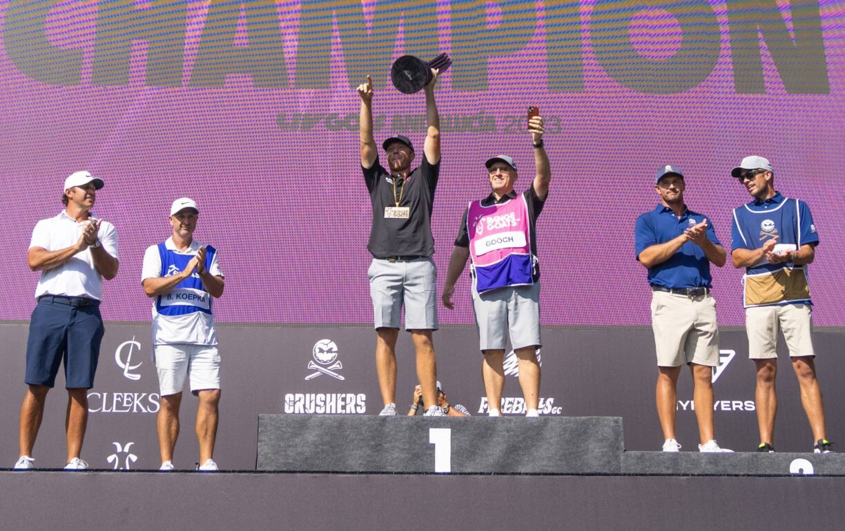 Crushers gc captain bryson dechambeau finished second and smash gc captain brooks koepka finished third in the individual standings at liv golf andalucía