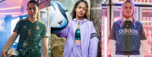 adidas WWC Campaign - Lena Oberdorf, Mary Fowler and Alessia Russo