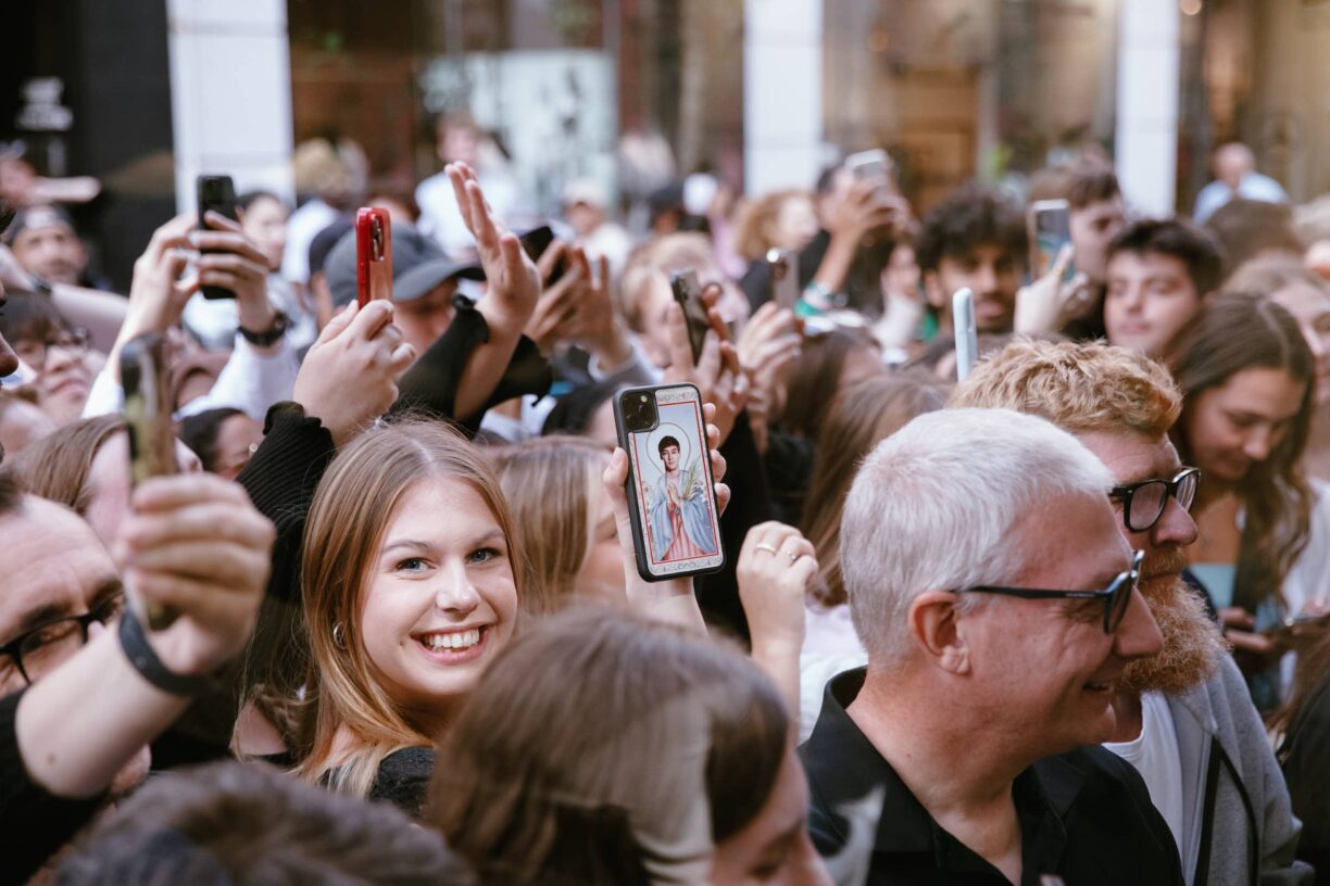 george russell in carnaby street