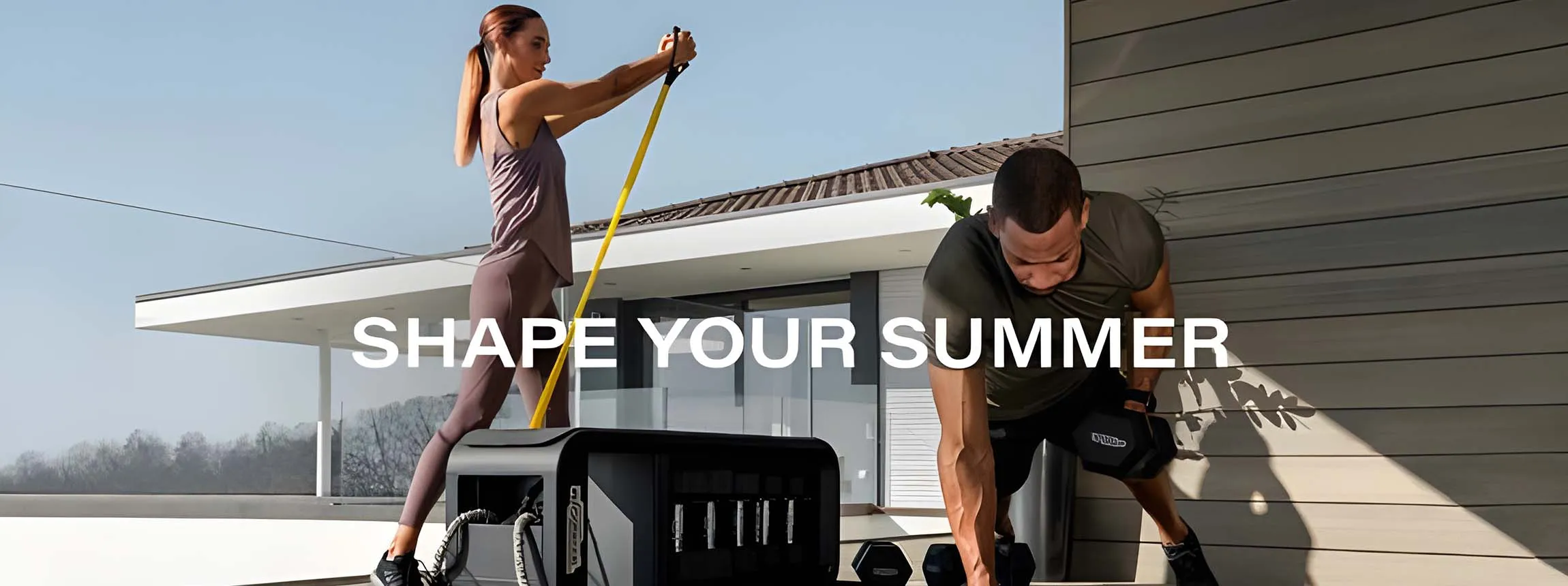 technogym shape your summer banner