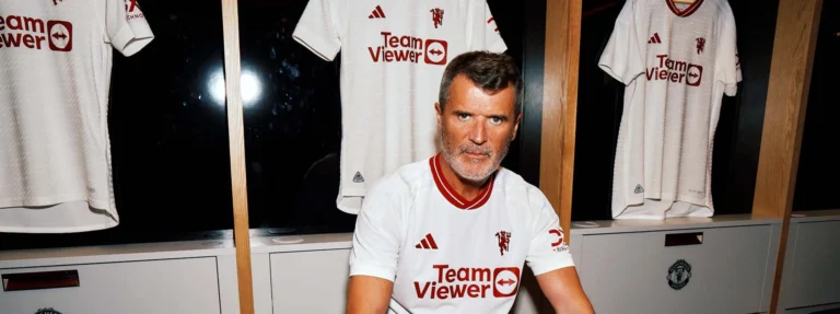 Roy Keane in Manchester United 2023:24 third kit