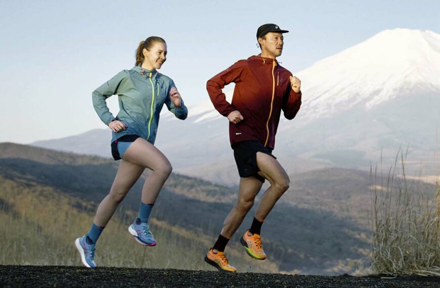 Runners wearing FUJI SPEED 2 Trail Shoes