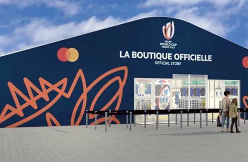 Rugby World Cup Paris Megastore-Design Layout