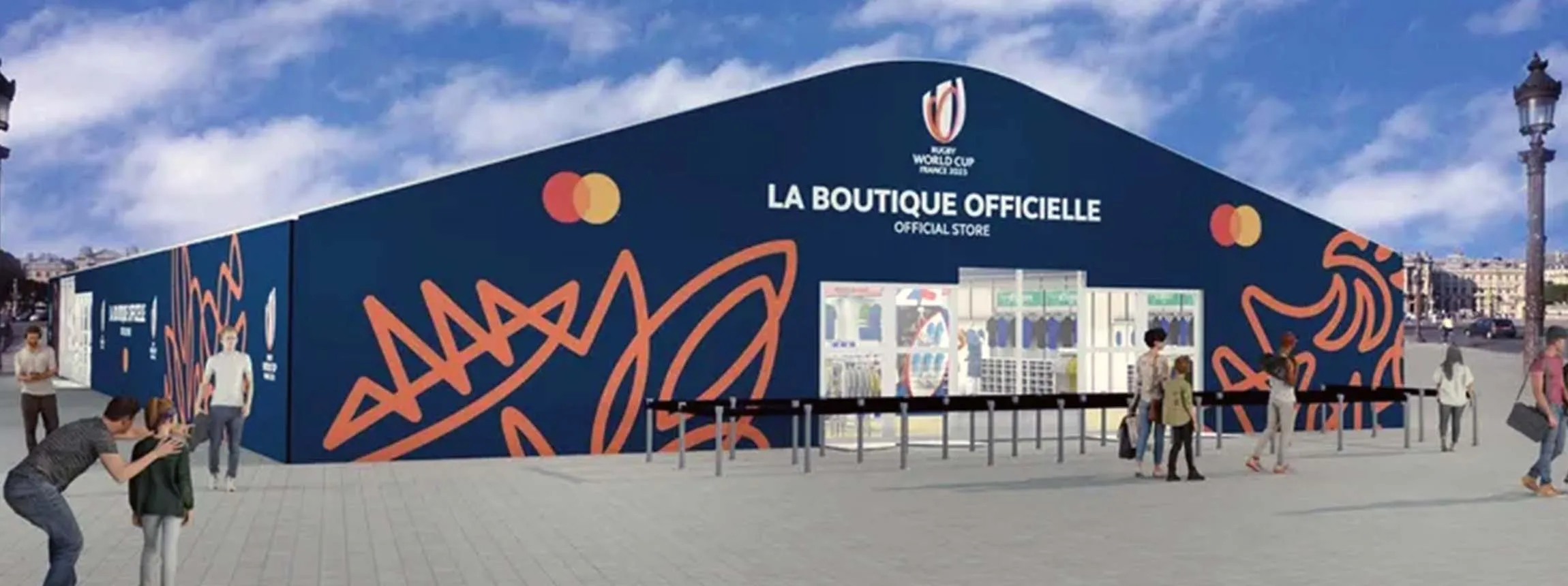 Rugby World Cup Paris Megastore-Design Layout