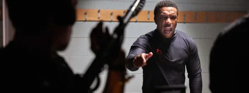 actor ashley walters gives team talk