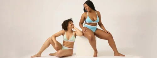 female models wearing modibodi underwear