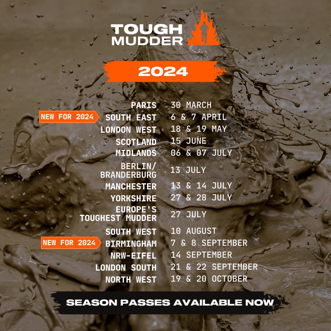 2024 tough mudder events