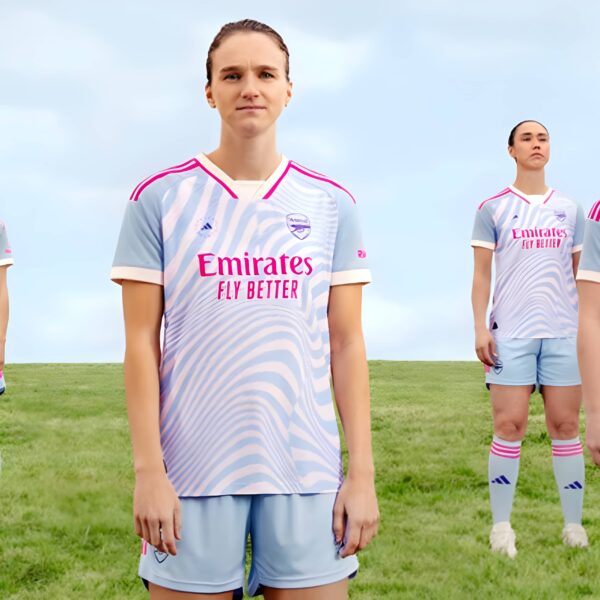 Arsenal women away kit 2023