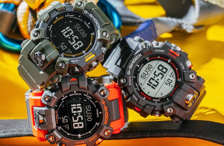 G-SHOCK Mudman watches