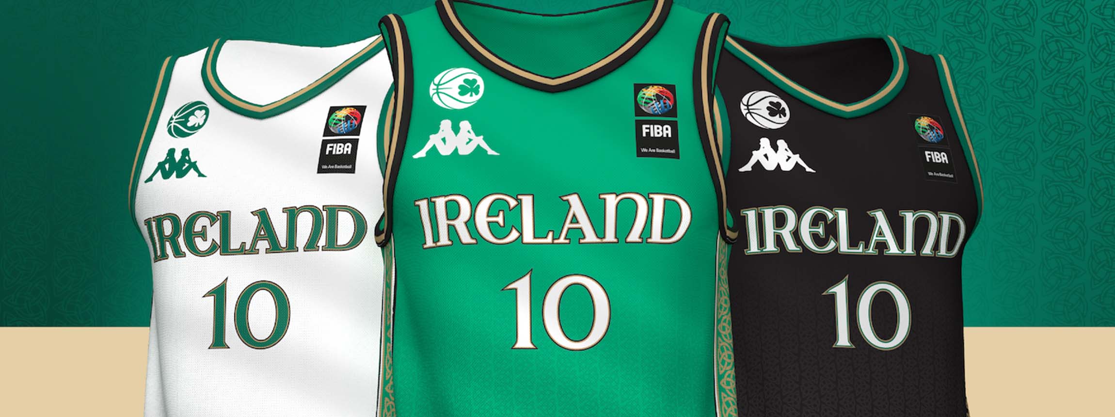 Irish basketball kit 2023