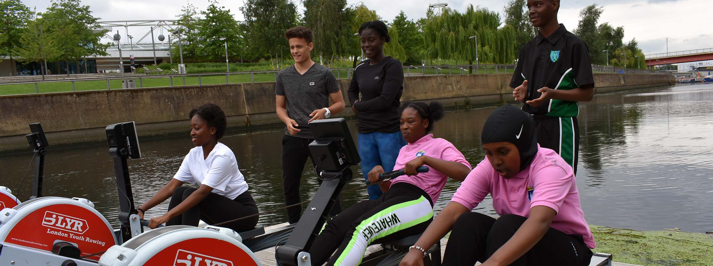 London youth rowers